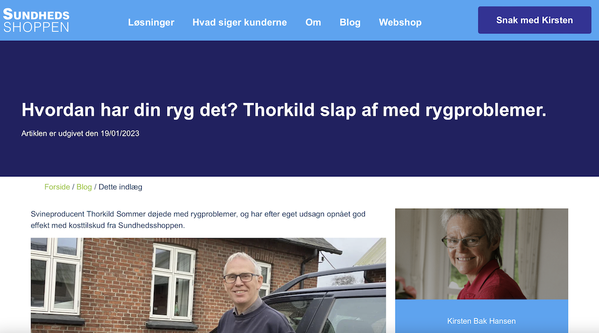 Anmeldelser Sundhedshoppen